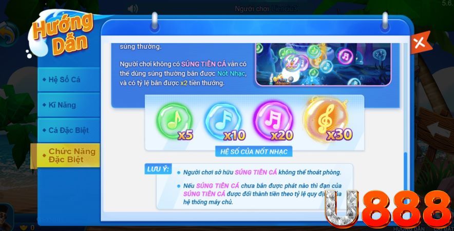 Câu hỏi về bắn cá tiểu tiên cá U888