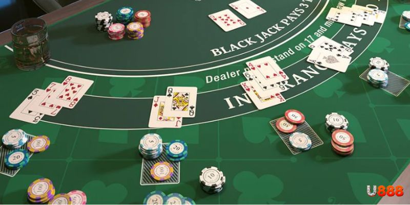 Hướng dẫn cách chơi Blackjack dễ hiểu tại U888